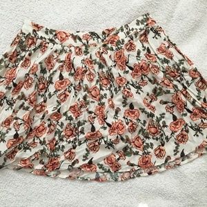 Floral Printed Skirt
